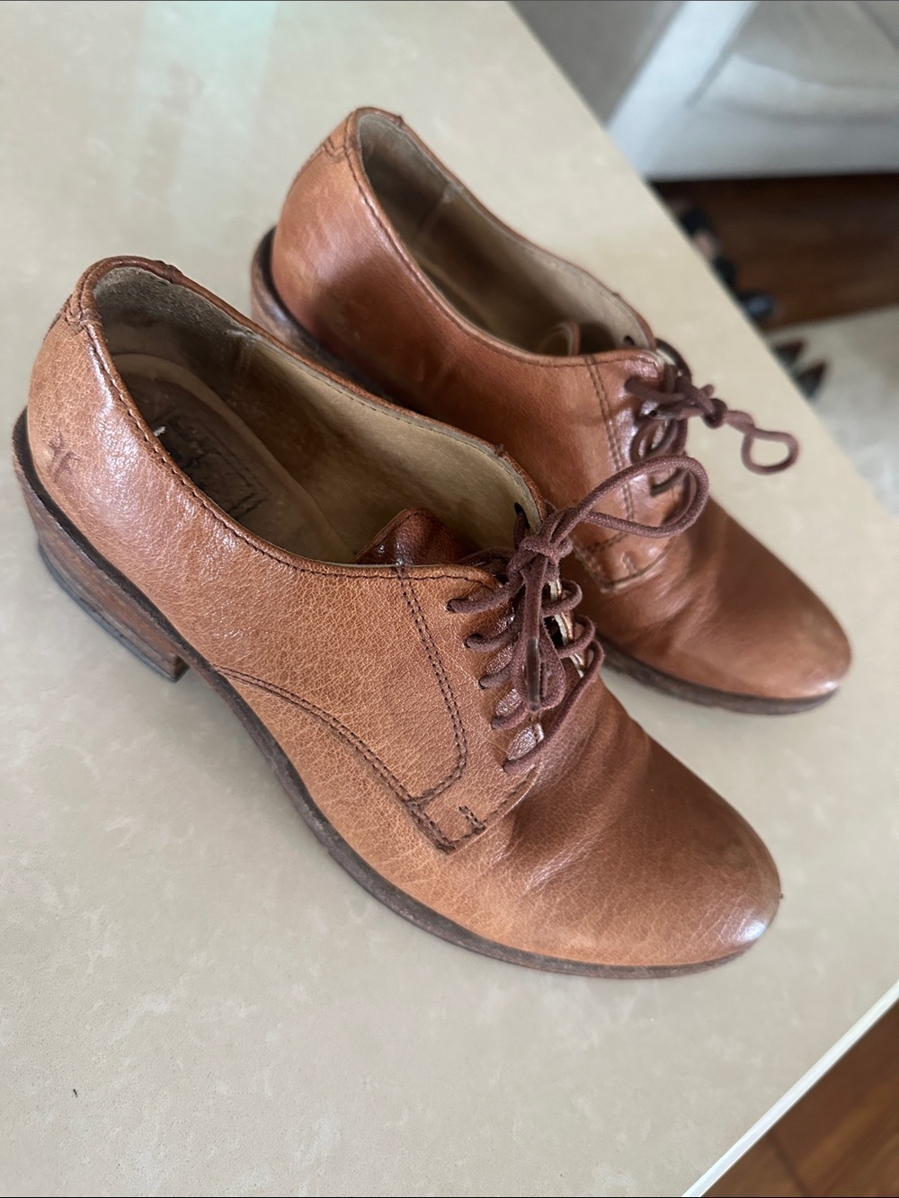 Frye oxfords